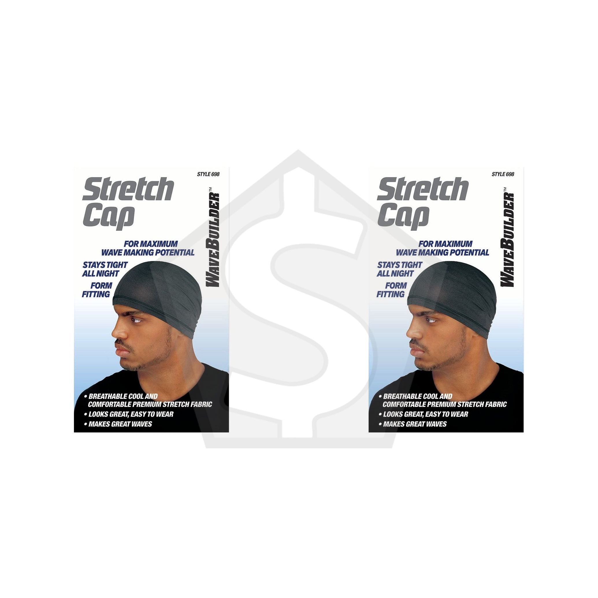 WAVEBUILDER Stretch Cap - Pack of 2