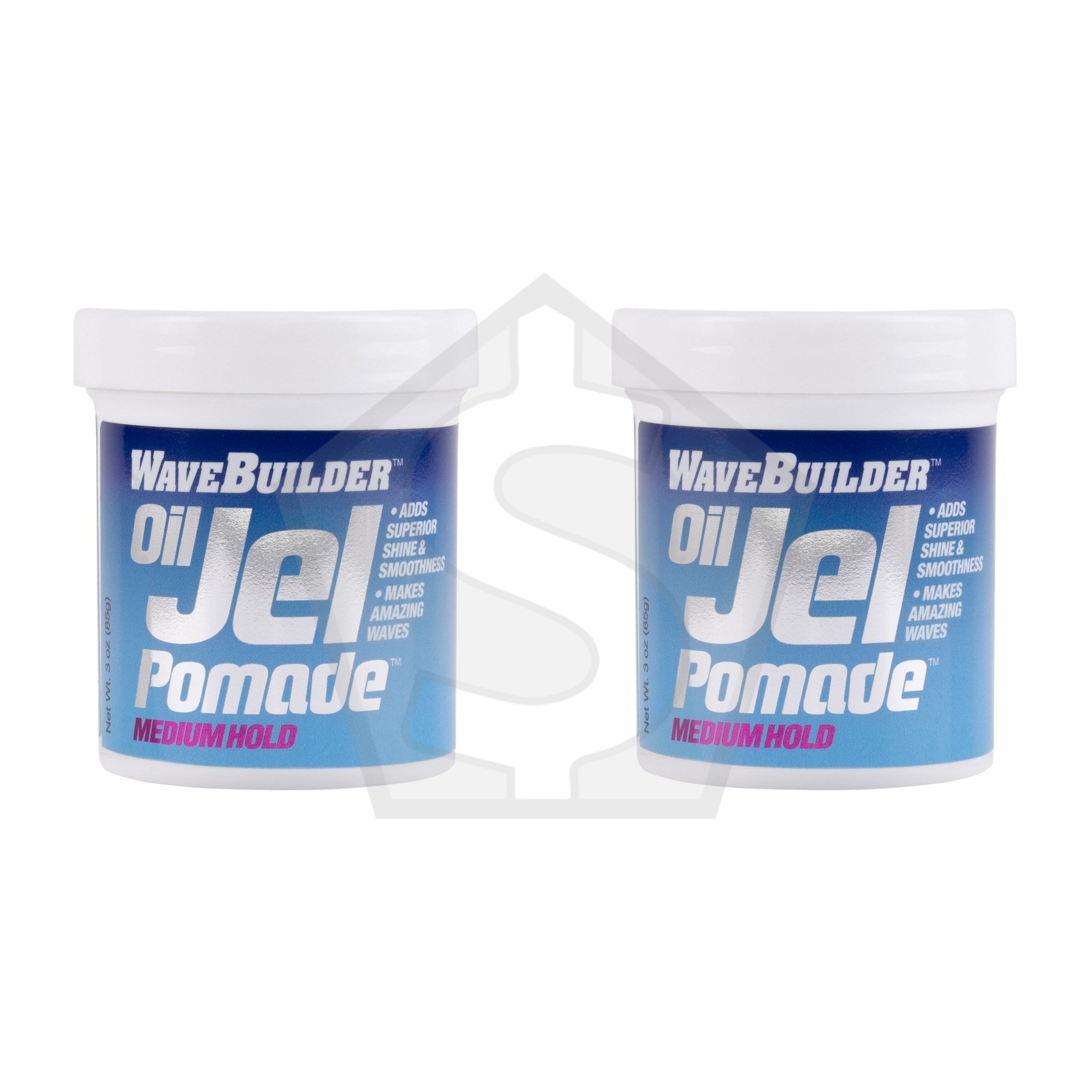 WAVEBUILDER Oil Jel Pomade (3.5oz) - Pack of 2