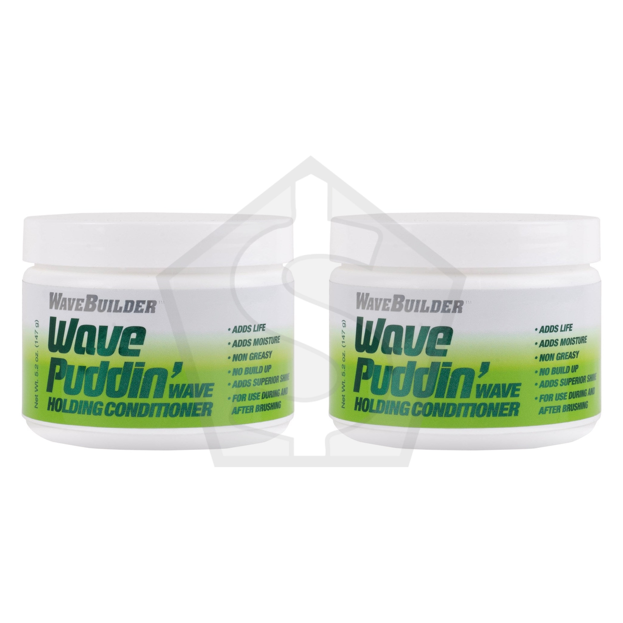 WAVEBUILDER Wave Puddin' Wave Holding Conditioner (5.2oz) - Pack of 2