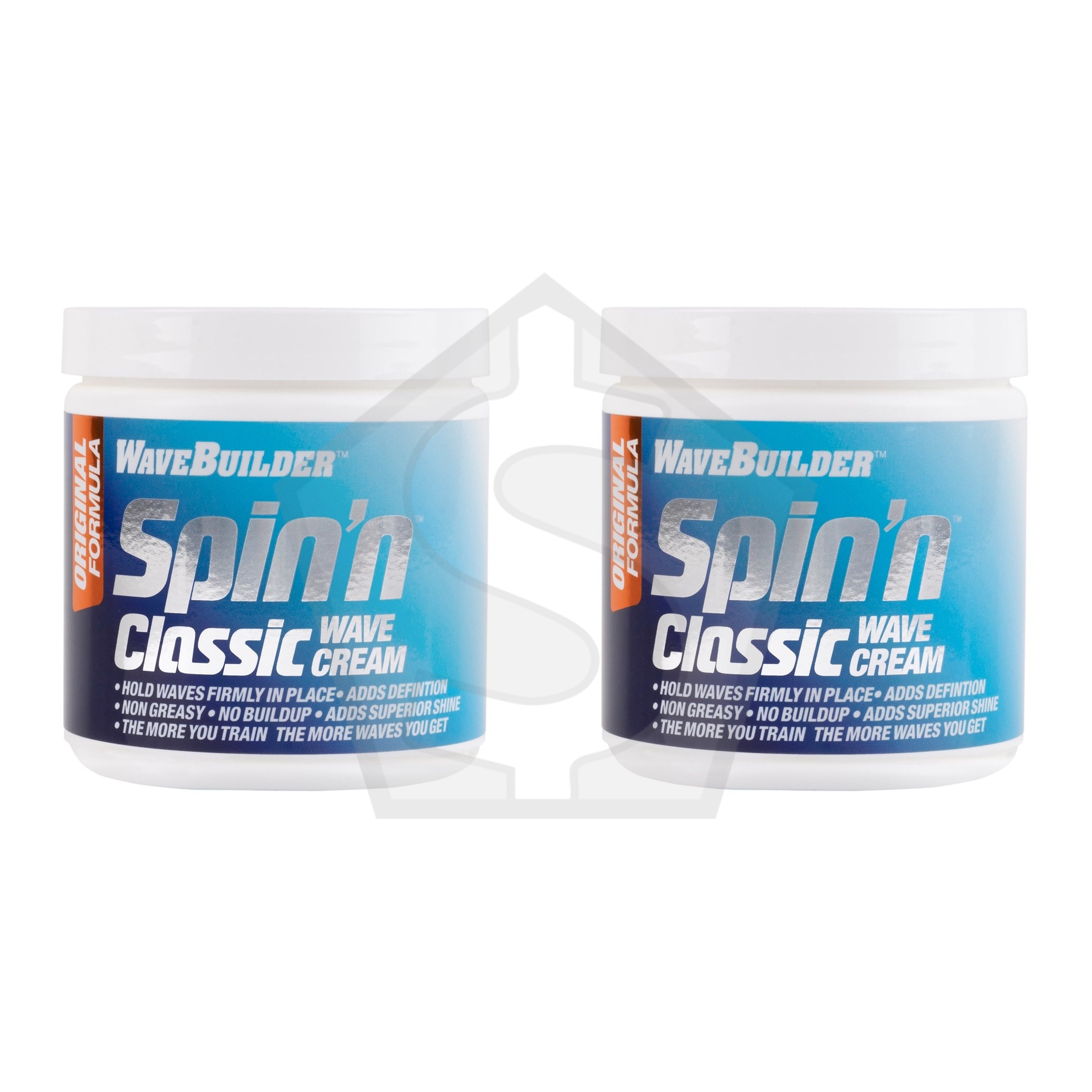 WAVEBUILDER Spin n Classic Wave Cream (8oz) - Pack of 2