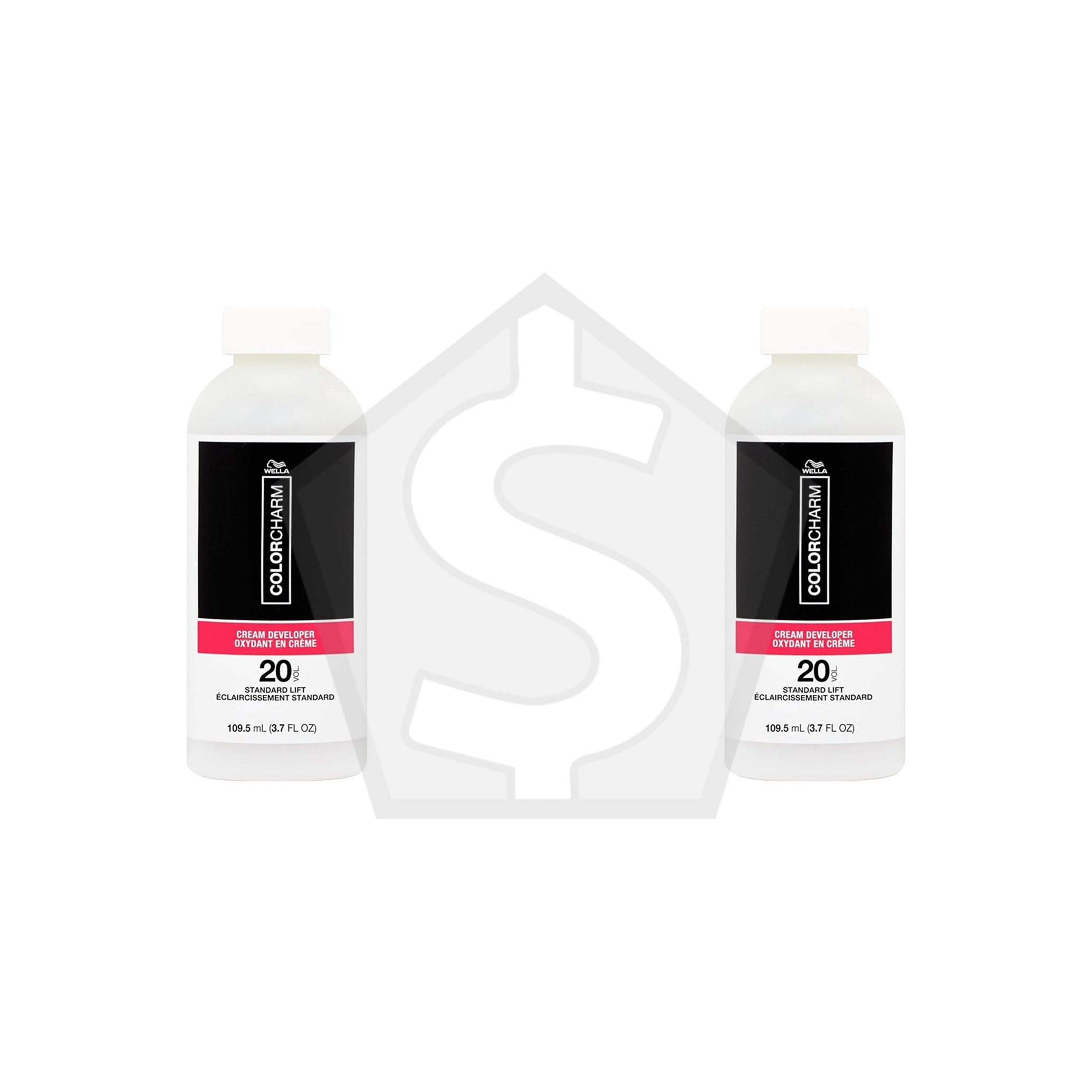 WELLA Color Charm Cream Developer - 20 Volume / 3.7oz - Pack of 2