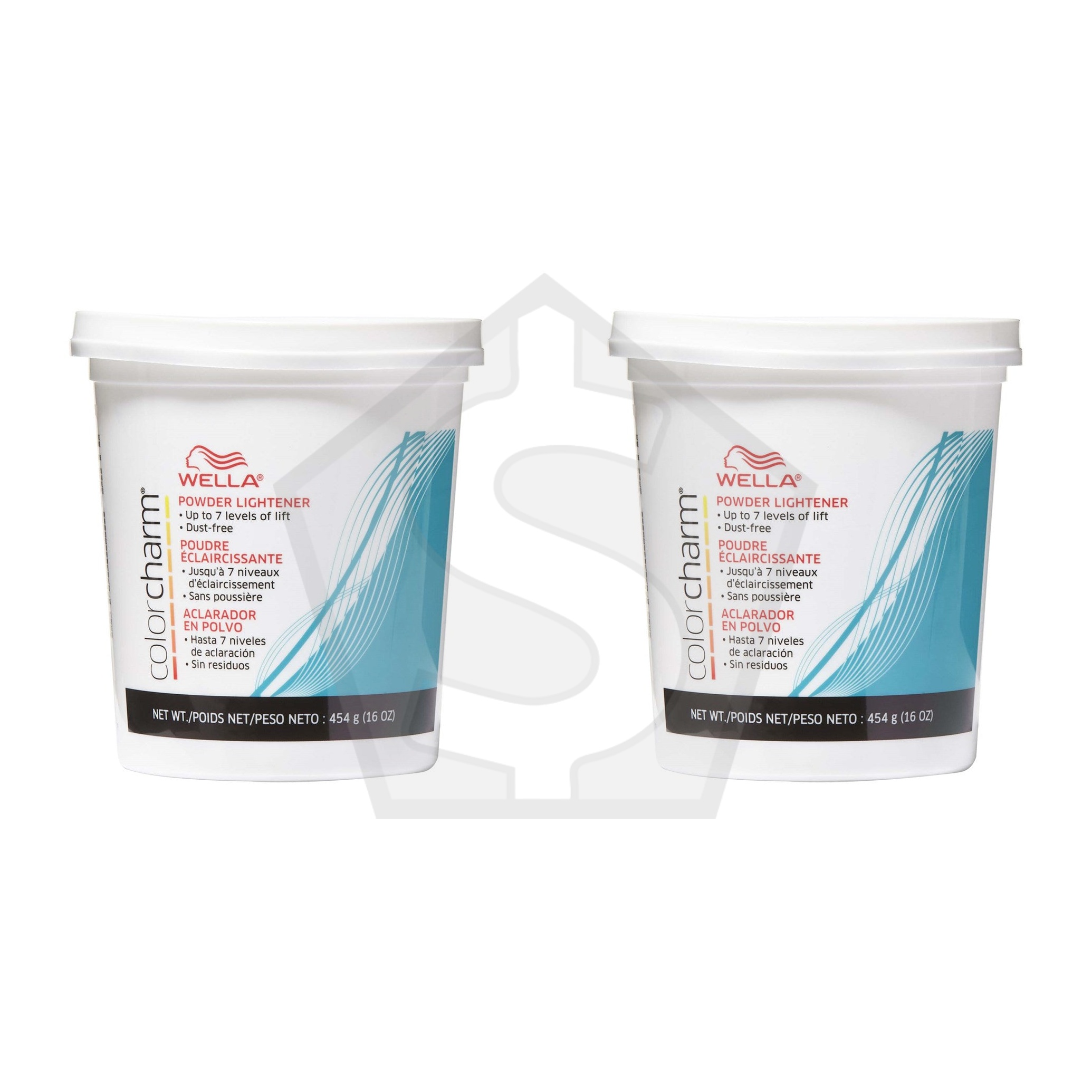 WELLA Color Charm Powder Lightener (454g/16oz) - Pack of 2