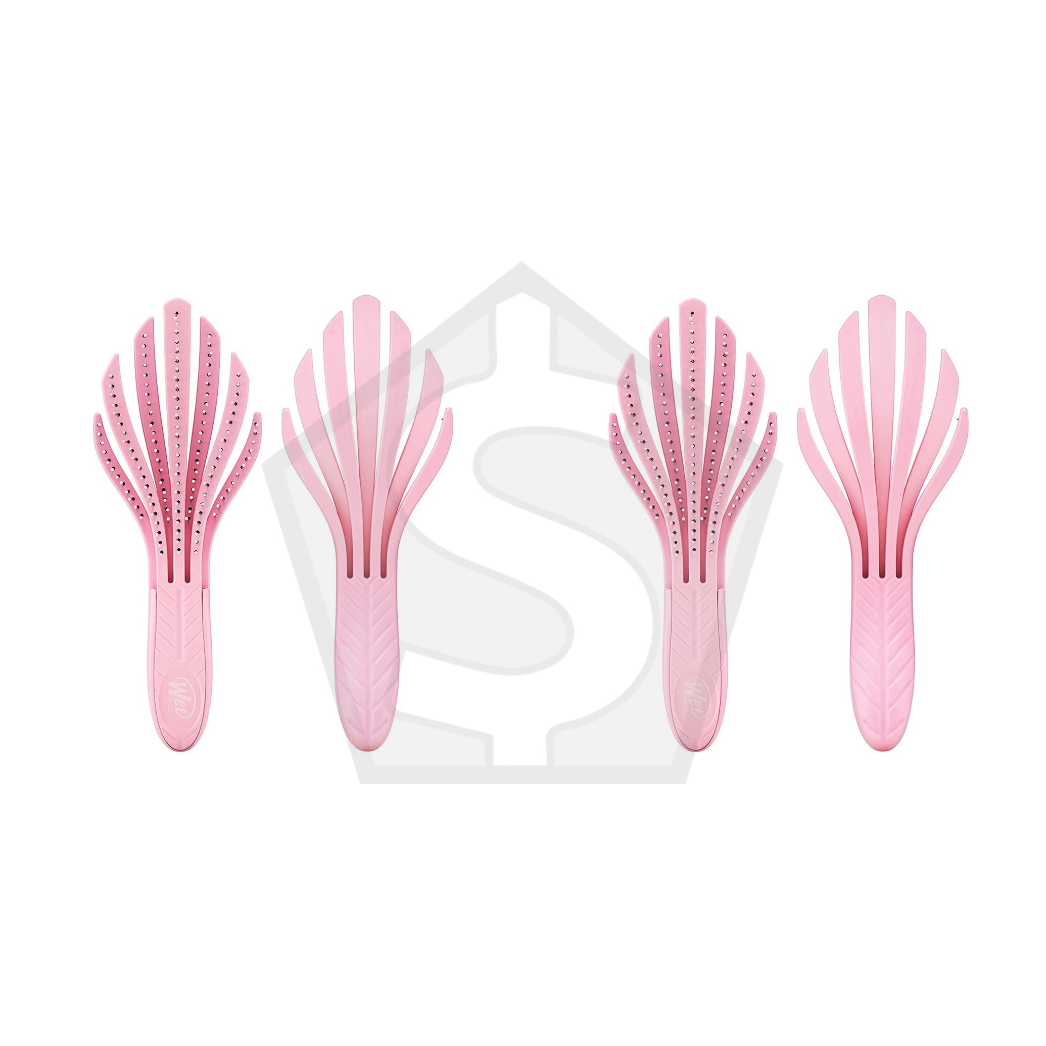 Bundle of 2 - WET BRUSH GO GREEN Curl Detangler