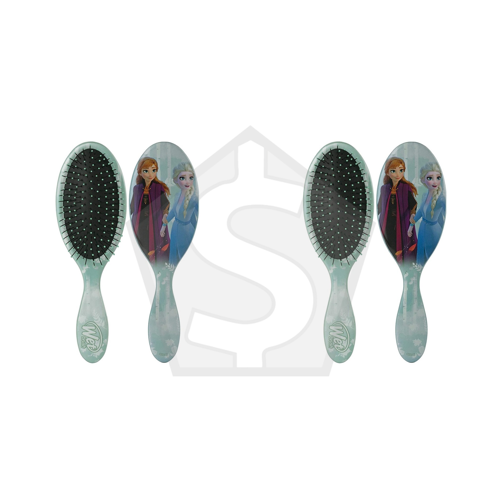Bundle of 2 - WET BRUSH Disney Frozen II Original Detangler - Sisters Guiding Spirit