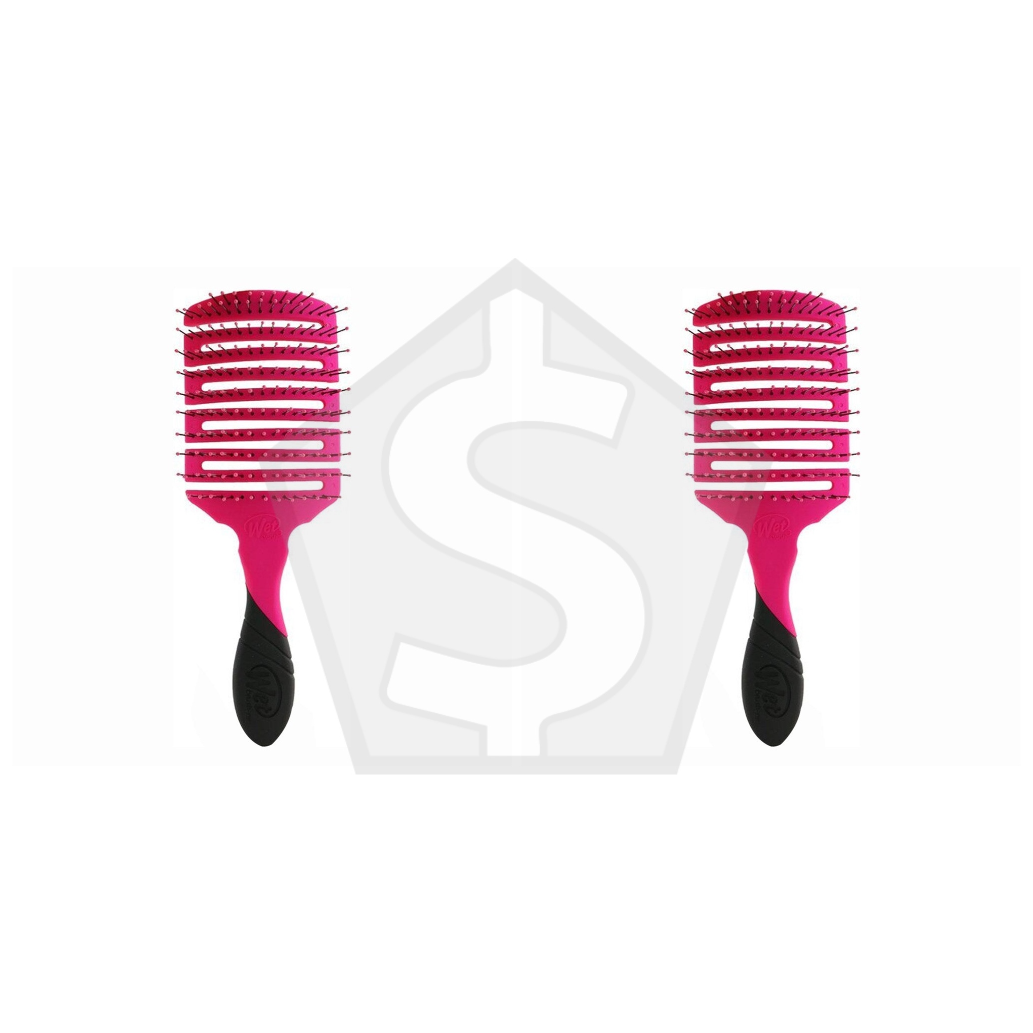 Bundle of 2 - WET BRUSH Pro Flex Dry Paddle Brush - Pink