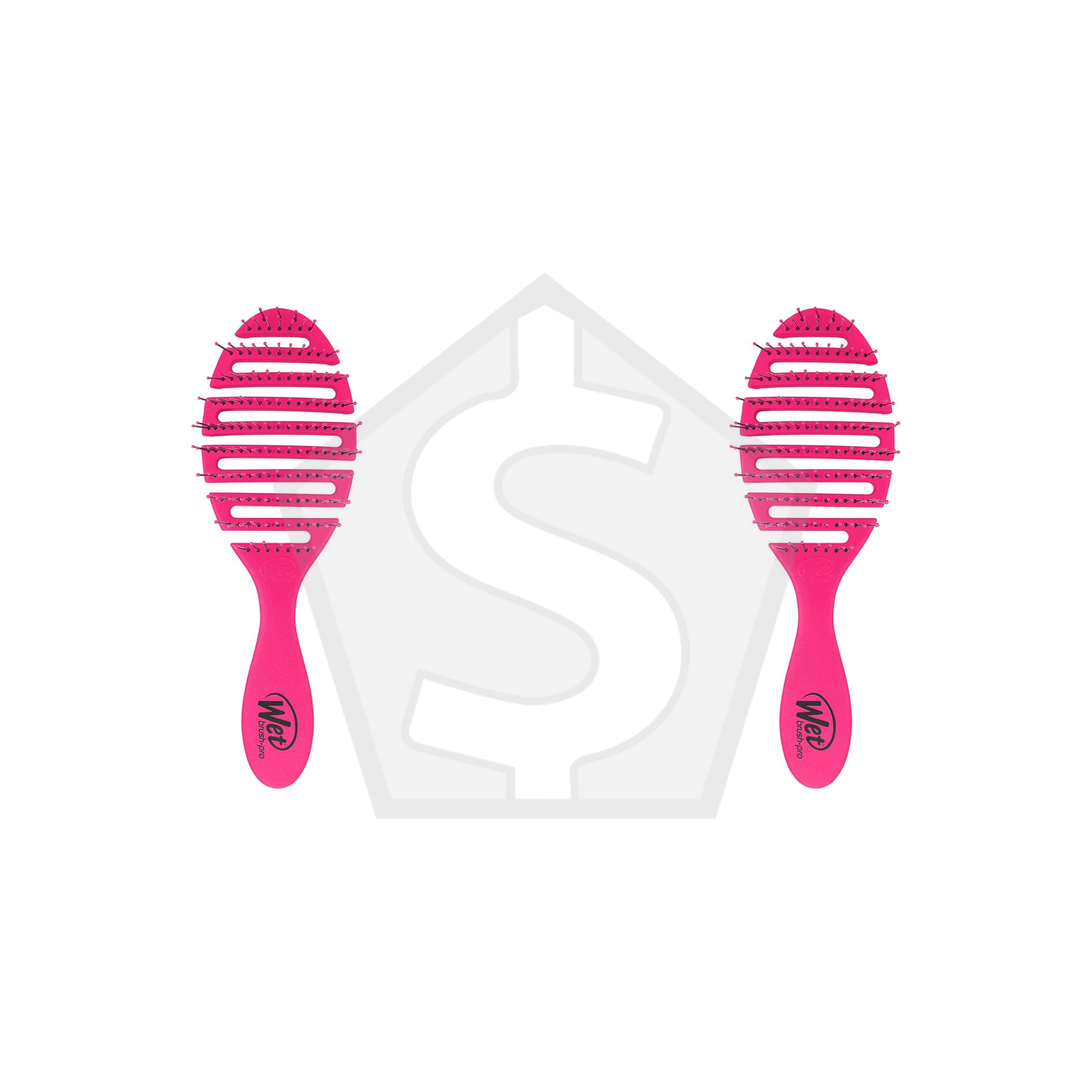 Bundle of 2 - WET BRUSH Pro Flex Dry Brush - Pink