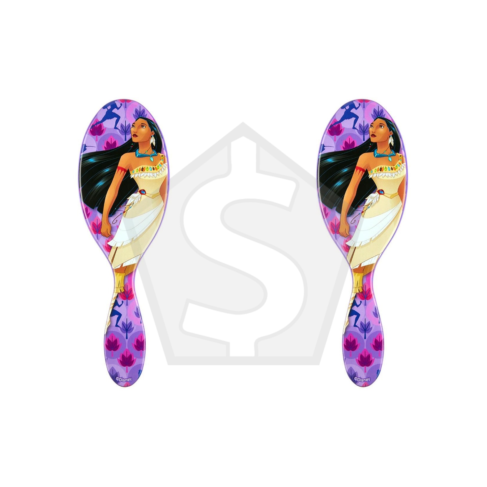 WET BRUSH Disney Princess Detangler - Pocahontas - Pack of 2