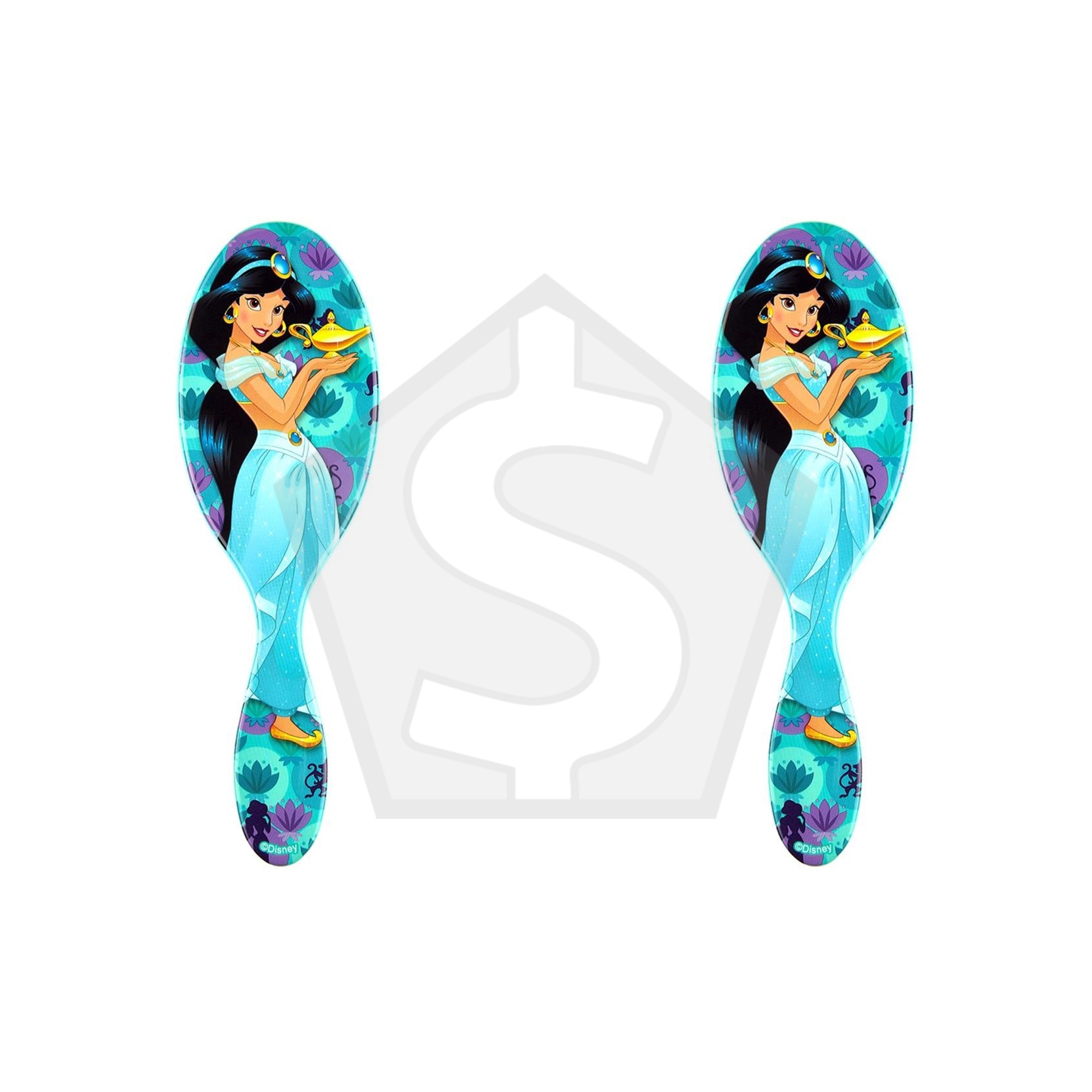 Bundle of 2 - WET BRUSH Disney Princess Detangler - Jasmine
