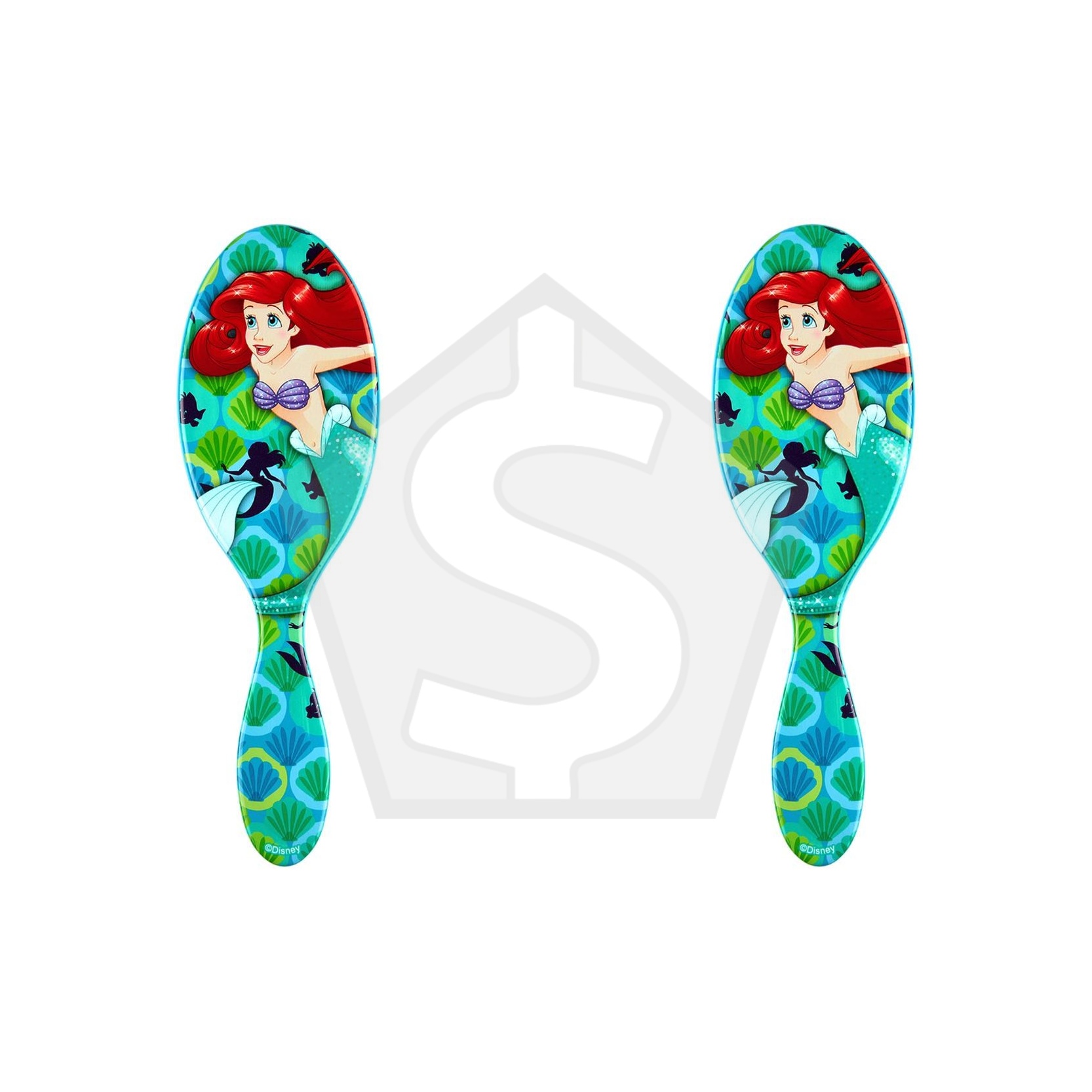 WET BRUSH Disney Princess Detangler - Ariel - Pack of 2