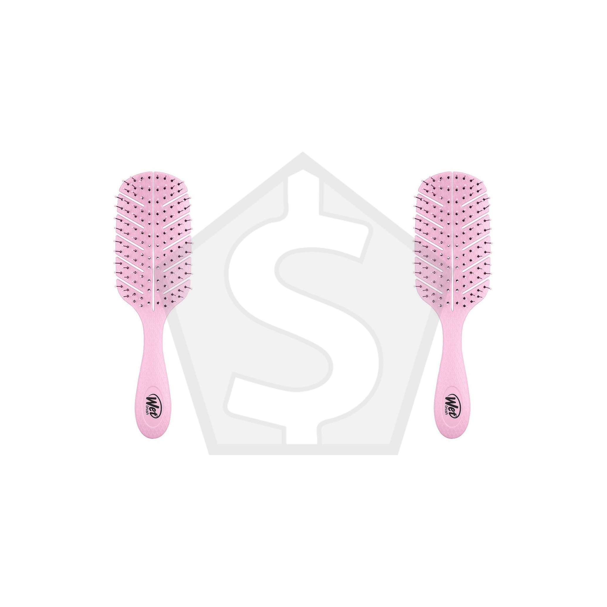 Bundle of 2 - WET BRUSH Go Green Detangler - Pink