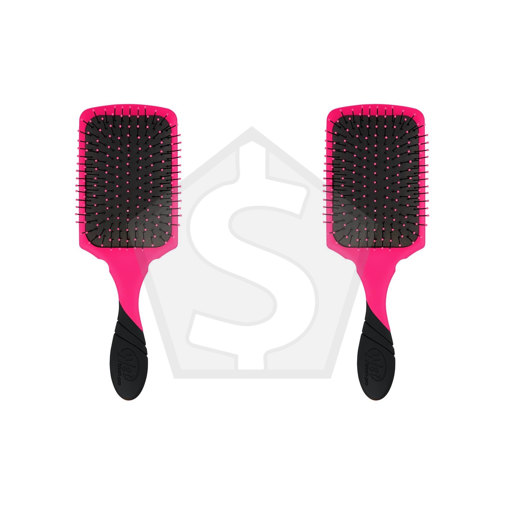 WET BRUSH Pro Paddle Detangler - Pink - Pack of 2