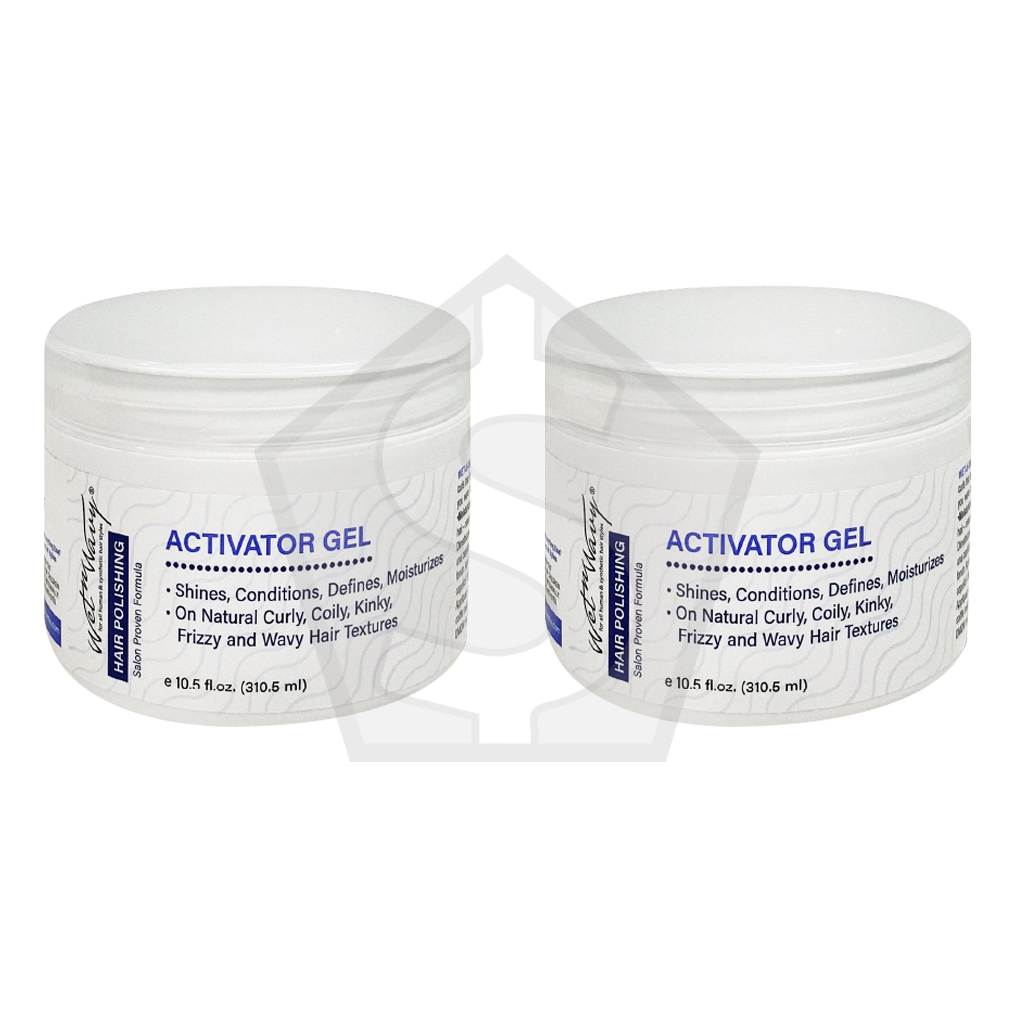 WET N WAVY Activator Gel (10.5oz) - Pack of 2