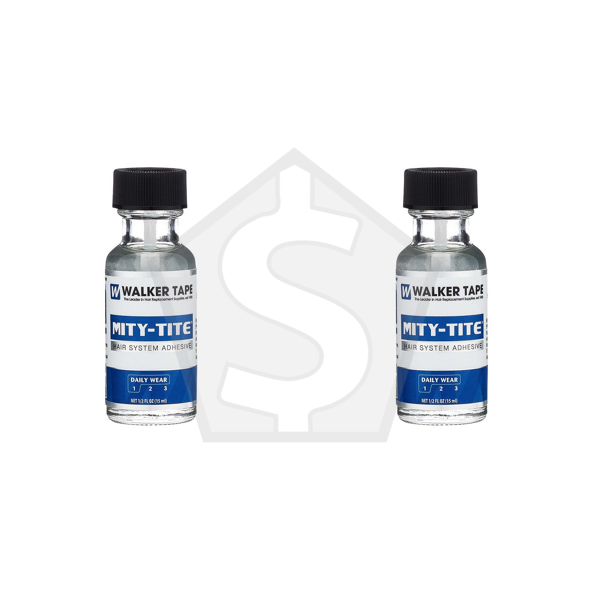 WALKER TAPE Mity-Tite Hair System Adhesive - Pack of 2