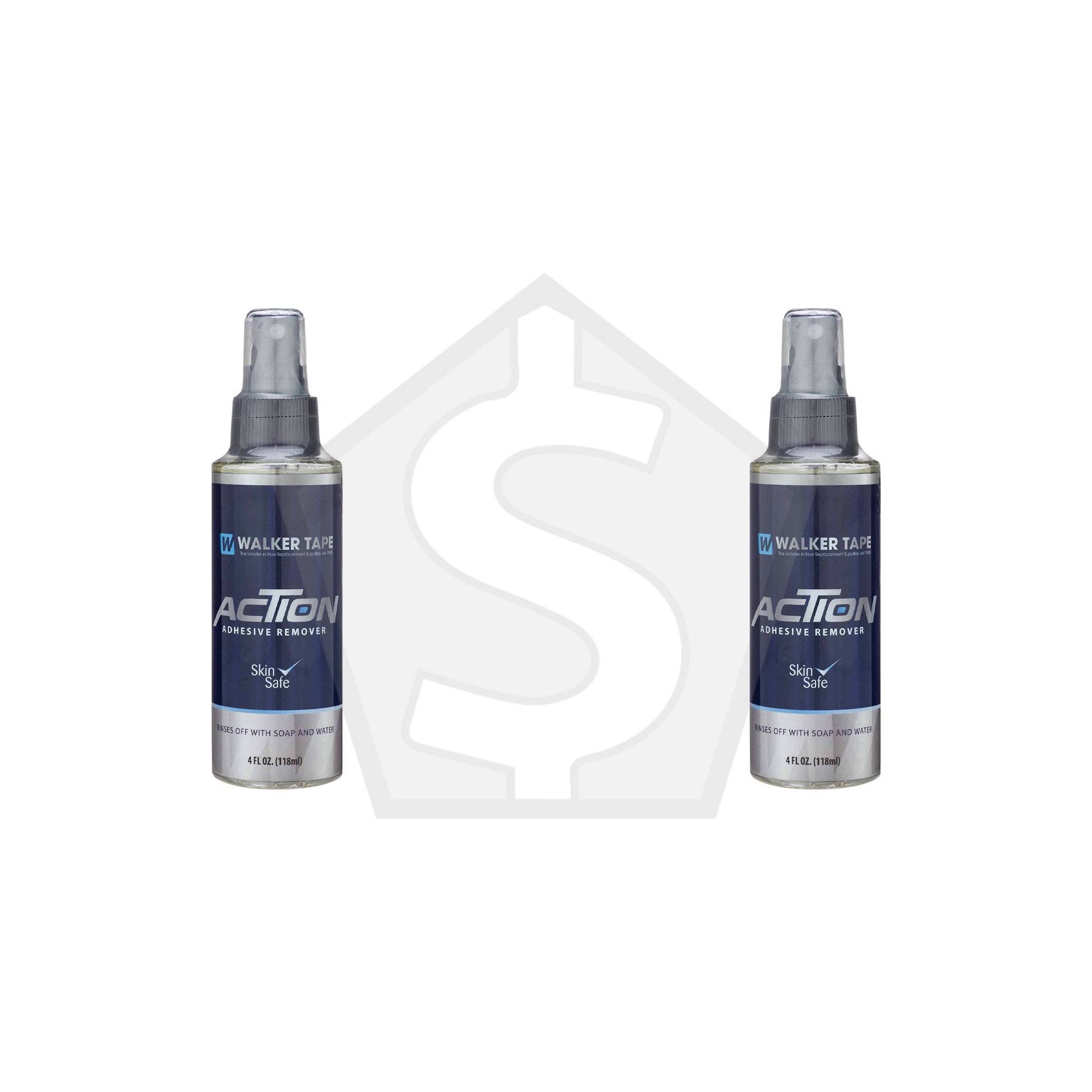 WALKER TAPE ACTION Adhesive Remover Spray (4oz) - Pack of 2