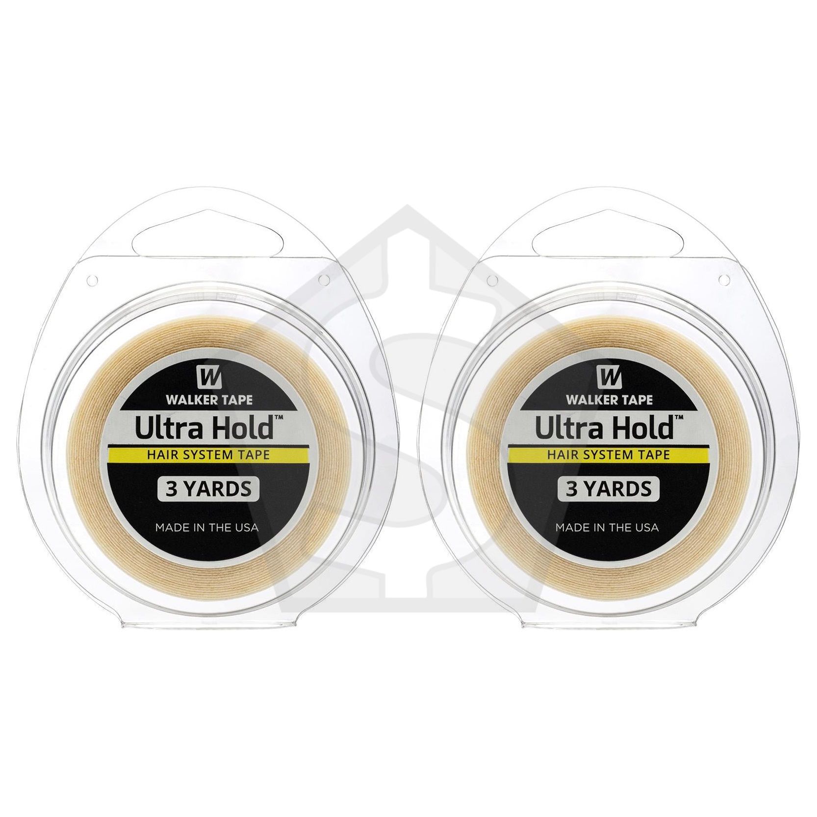 WALKER TAPE Ultra Hold Tape Rolls - 3/4inch x 3yard - Pack of 2