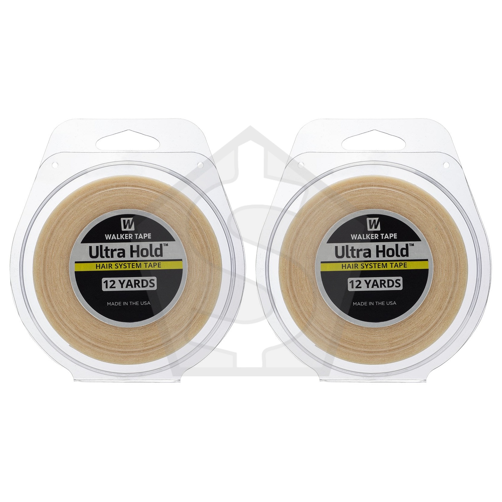 WALKER TAPE Ultra Hold Tape Rolls - 3/4inch x 12yard - Pack of 2