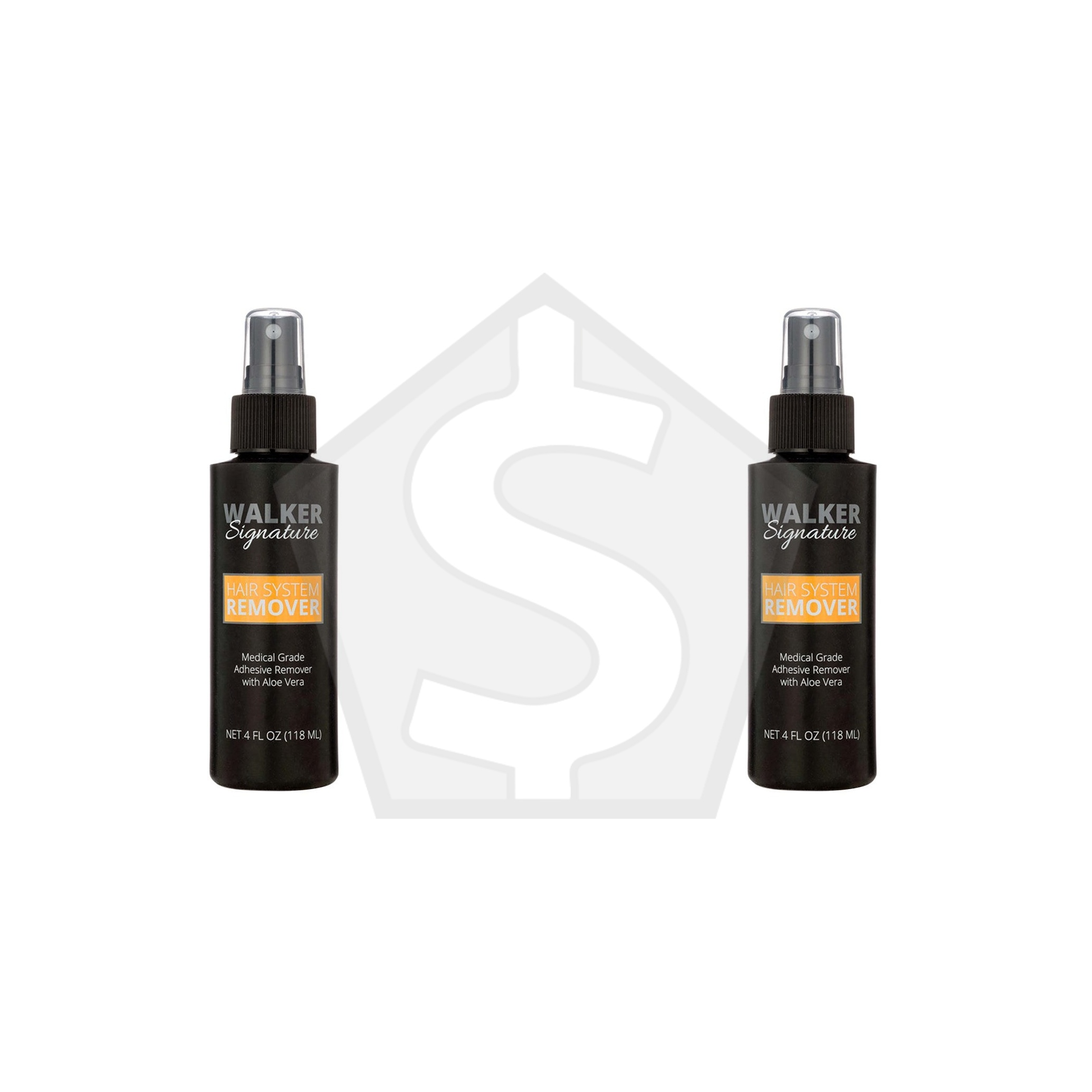 WALKER TAPE Walker Signature Hair System Remover Spray (4oz) - Pack of 2