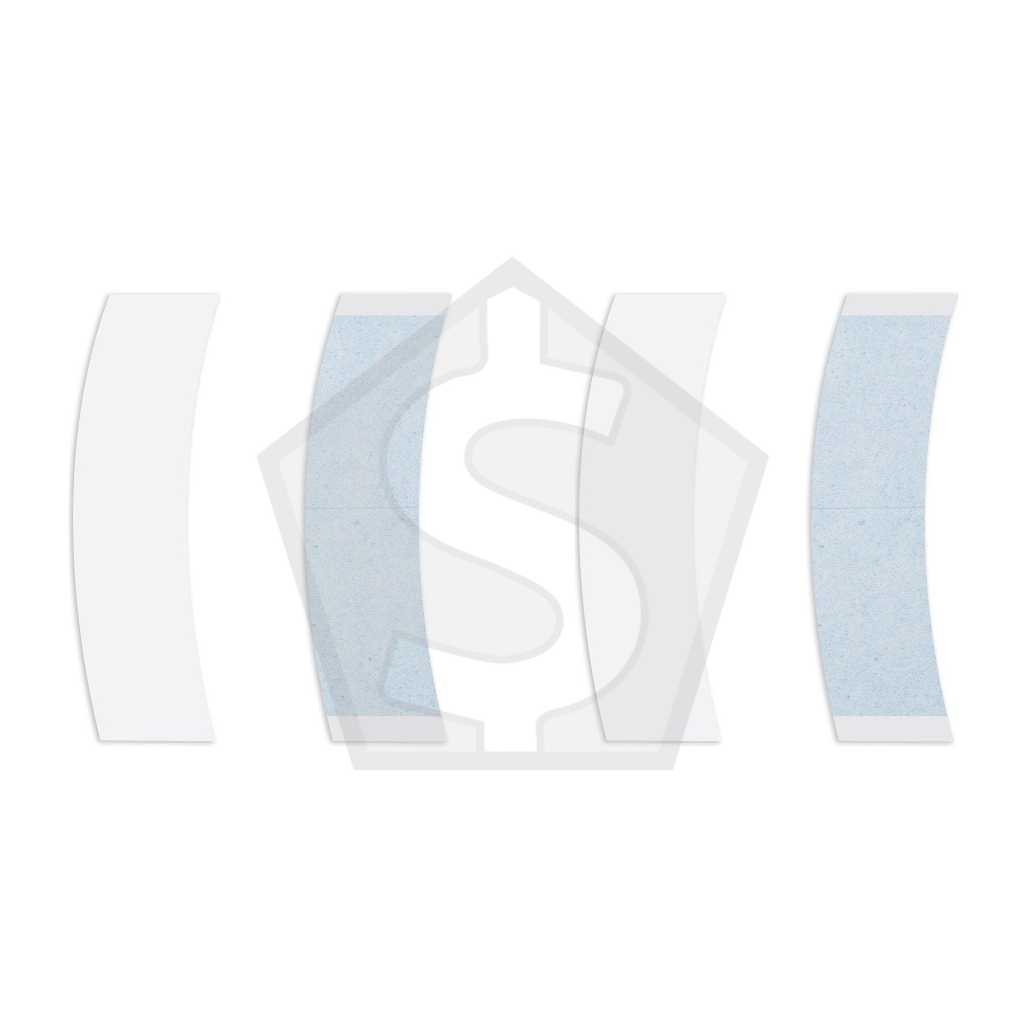 WALKER TAPE Lace Front Tape Contours & Strips - C Contour (36pcs/bag) - Pack of 2