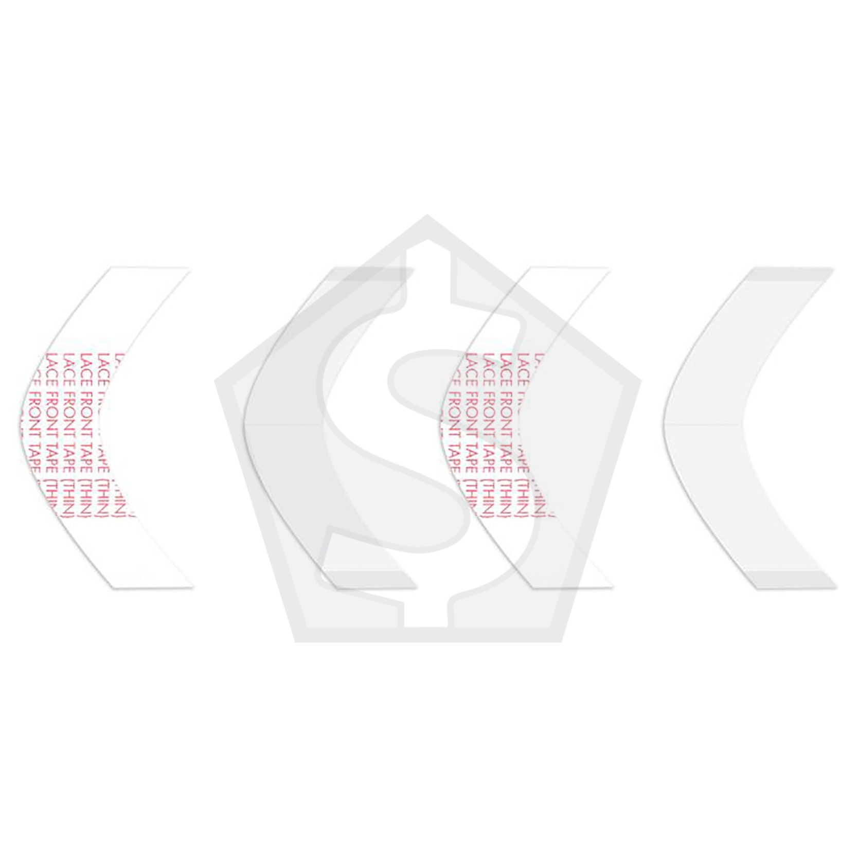 WALKER TAPE Lace Front Tape Contours [Thin] (36pcs/bag) - A Contour - Pack of 2