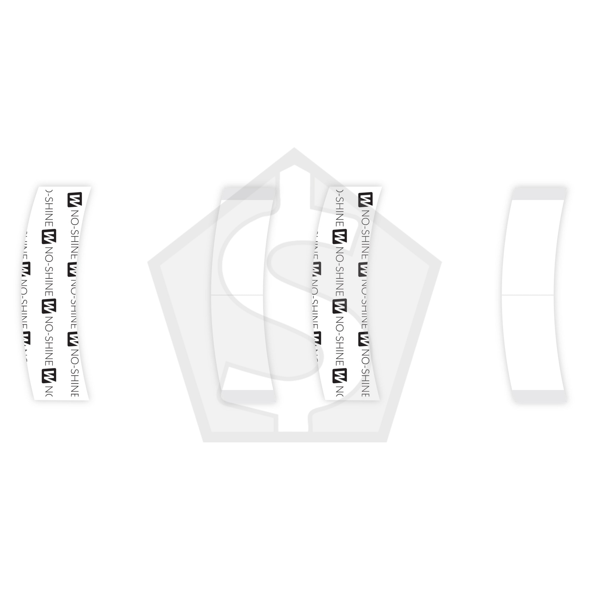 WALKER TAPE No-Shine Tape Contours & Strips (36pcs/bag) - C Contour - Pack of 2