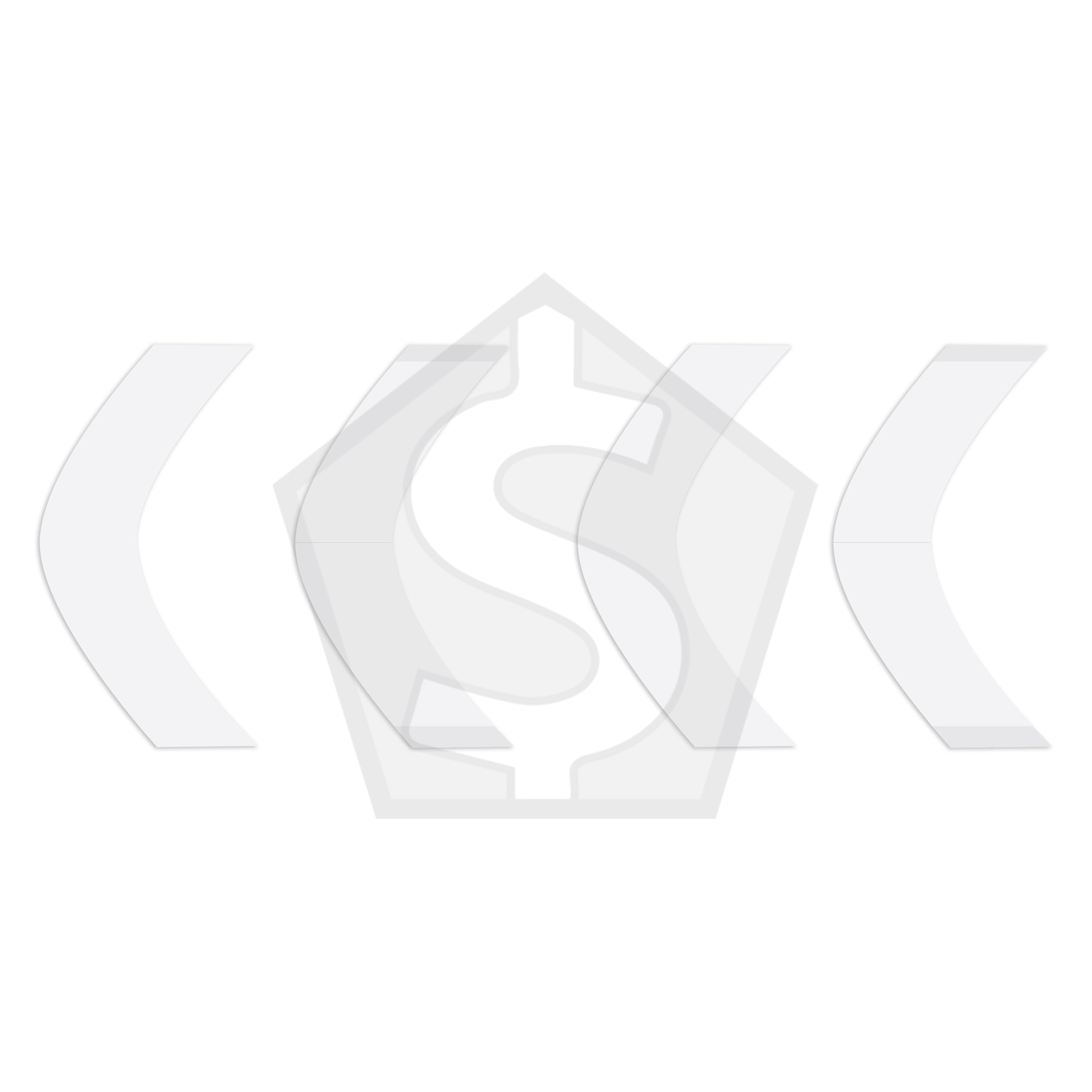 WALKER TAPE Ultra Hold Tape Contours & Strips - A Contour (36pcs/bag) - Pack of 2