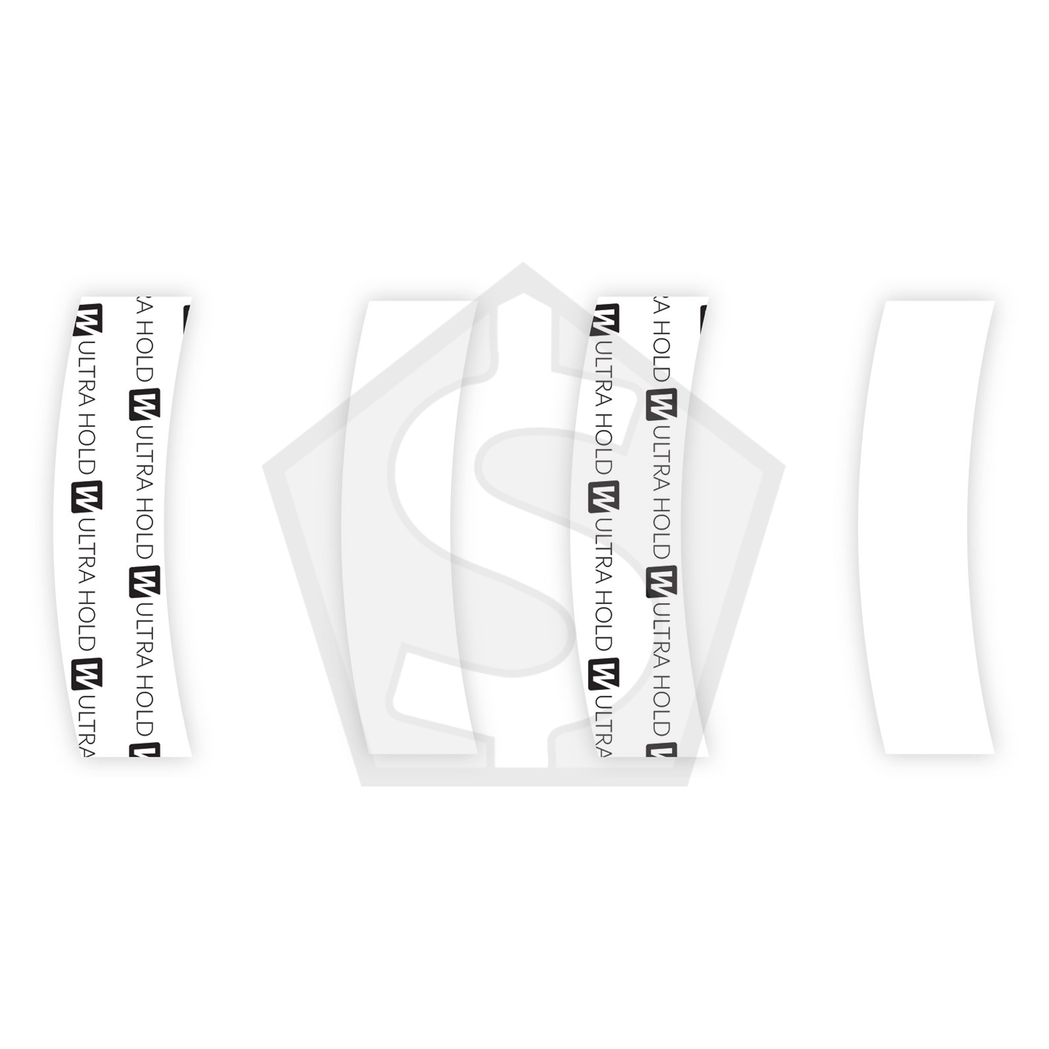 WALKER TAPE Ultra Hold Tape Contours & Strips - C Contour (36pcs/bag) - Pack of 2