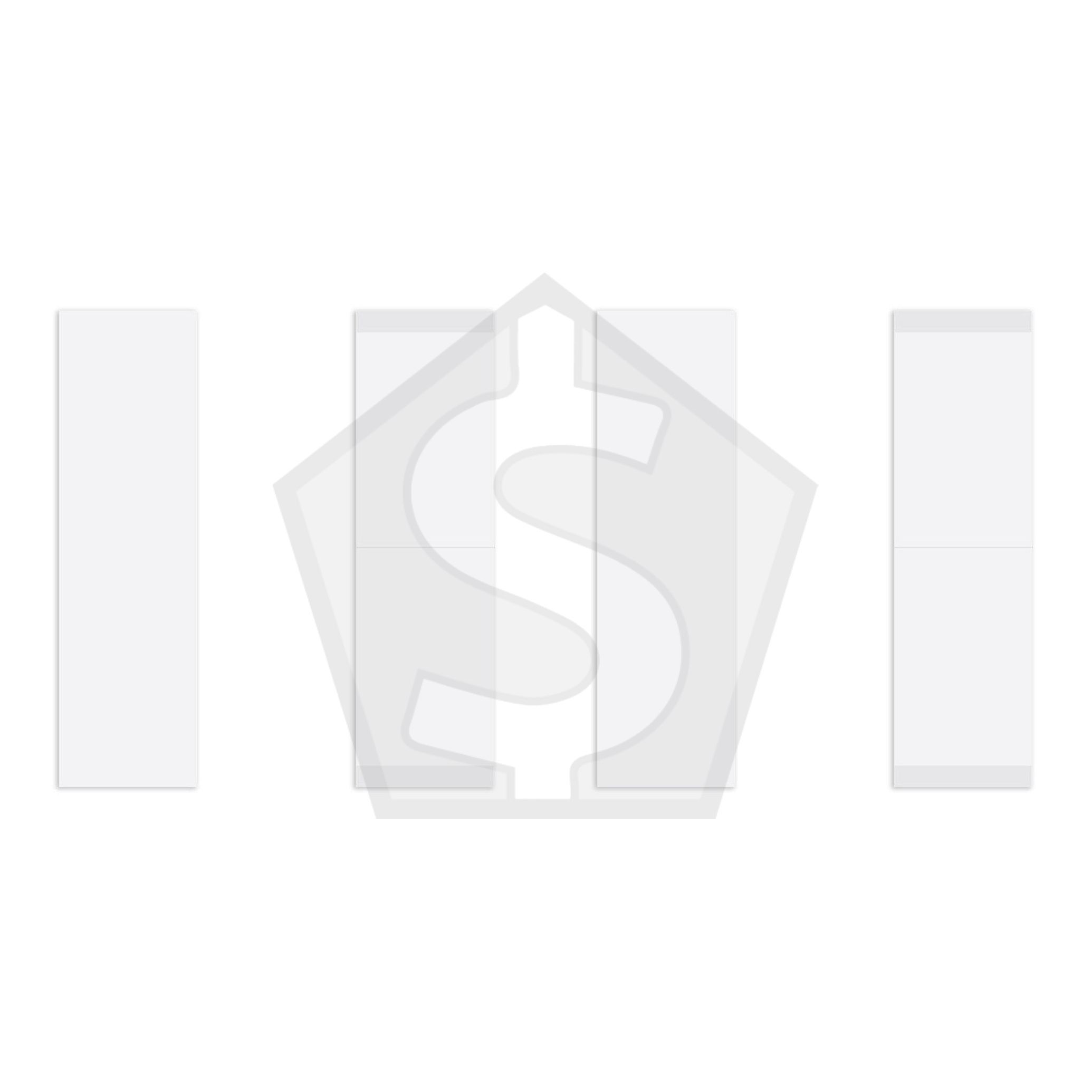 WALKER TAPE Ultra Hold Tape Contours & Strips - Straight (1inch x 3inch) (36pcs/bag) - Pack of 2