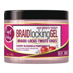 NEXT IMAGE Braid Locking Gel - 3oz / Cherry Blossom and Pomegranate