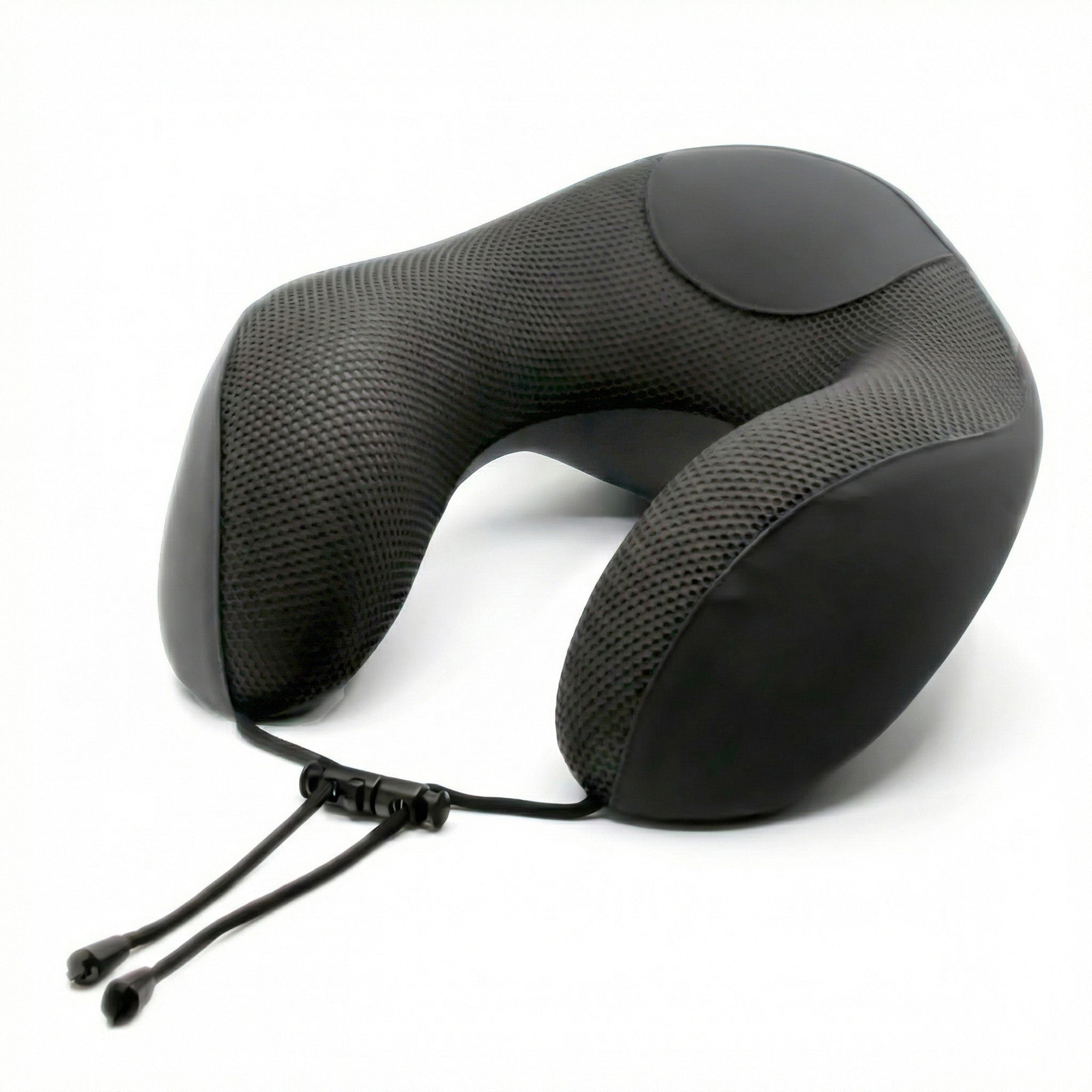 Intervision Cool Mesh Memory Foam Travel Pillow - Grey