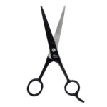 ANNIE Premium Stainless Steel Straight Hair Shears - Black / 6.5inch