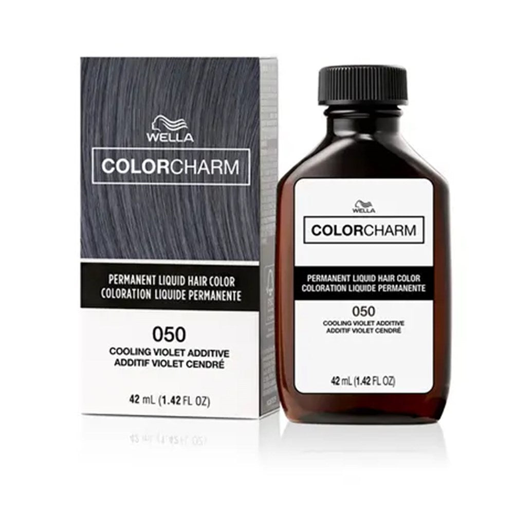 WELLA Color Charm Permanent Liquid Hair color (1.42oz) - 050 Cooling Violet (WEL10641)