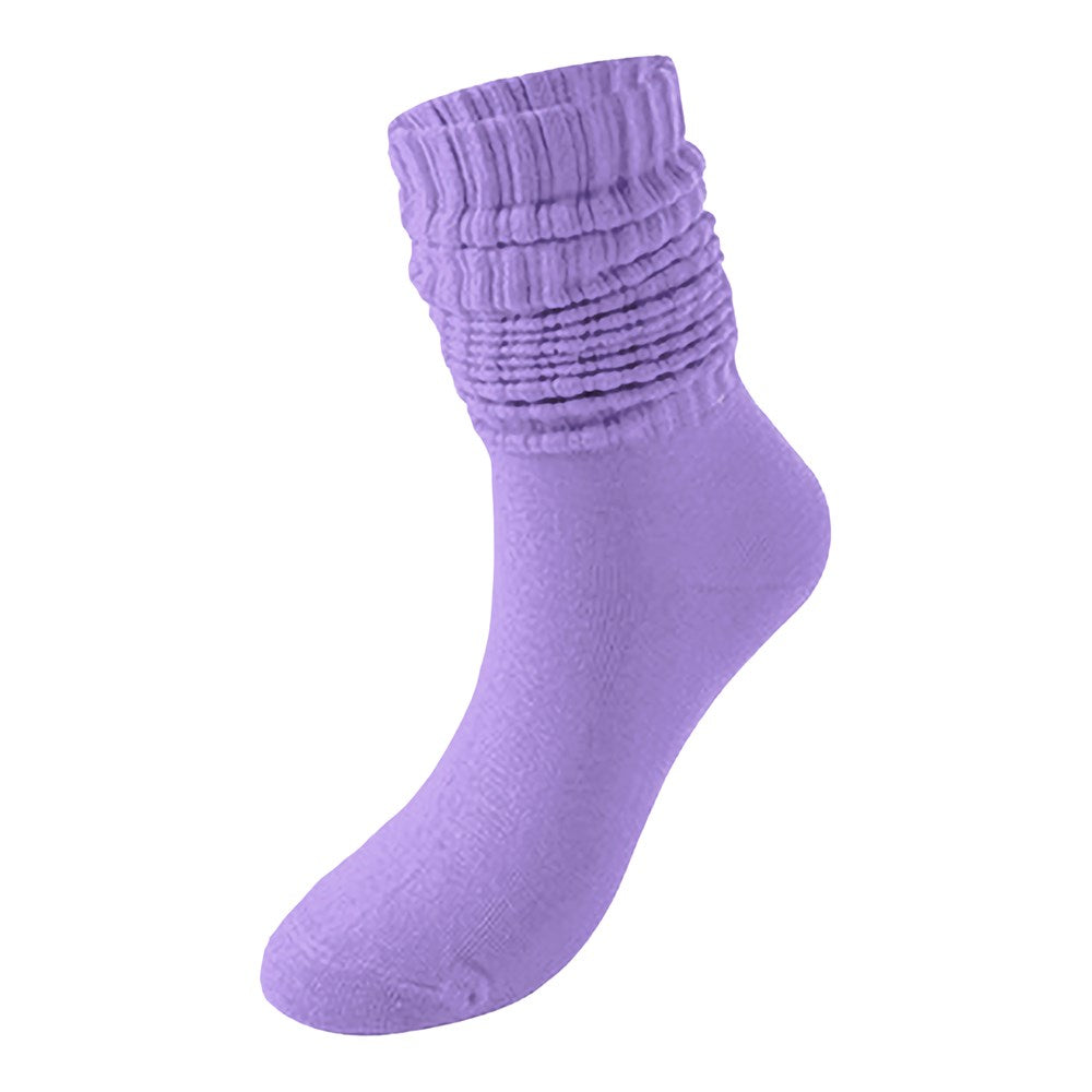 KIM & C Slouch Socks - Babe Purple / Size 9-11