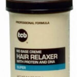 TCB No Base Cream Hair Relaxer - 7.5oz / Super