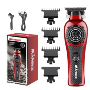 MARSKE Professional Wireless Trimmer - Red