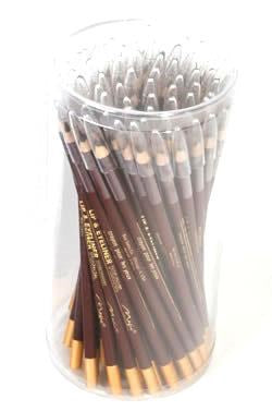 MAGIC COLLECTION Lip & Eyeliner Pencil [72pcs/Jar] - Dark Brown