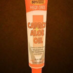Difeel(Sunflower)  100% Natural Hair Oil Tube (1.5oz) - Aloe and Carrot Oil