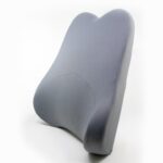 Intervision Bucket Memory Foam Back Support Cushion - Grey