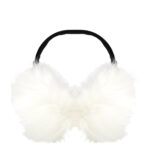 XO WINTER COLLECTION Fur Ear Muff Super Jumbo - White