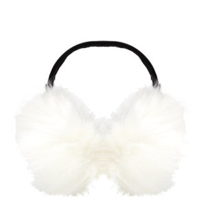 XO WINTER COLLECTION Fur Ear Muff Super Jumbo - White