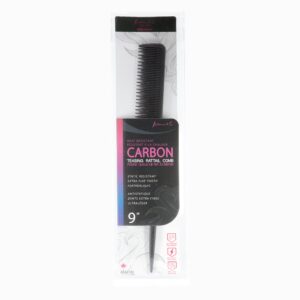 Kim & C Carbon Teasing Rat Tail Comb 9inch