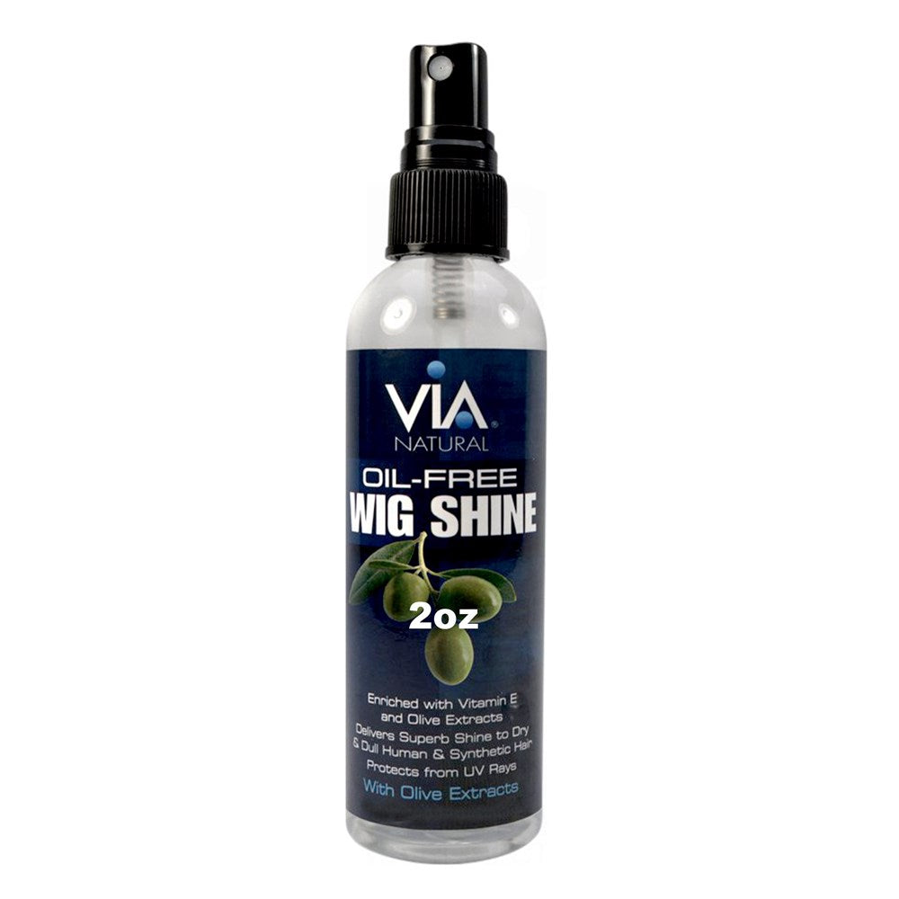 VIA NATURAL Oil-Free Wig Shine - 4oz