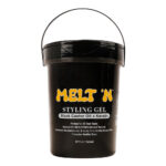 EBIN MELT'N Styling Gel - Black [Black Castor Oil + Keratin] / 32oz