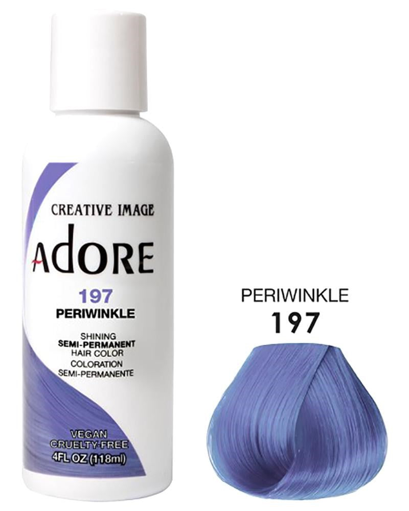 ADORE SEMI Permanent Hair Color (4oz) - 197 Periwinkle