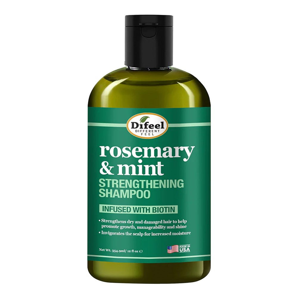 Difeel(Sunflower) Rosemary Mint Strengthening Shampoo - 12oz