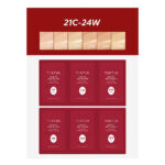 TIRTIR Mask Fit Red Cushion 6 Shade Trial Kit (1g/6pc) - Light Medium (21C-24W)