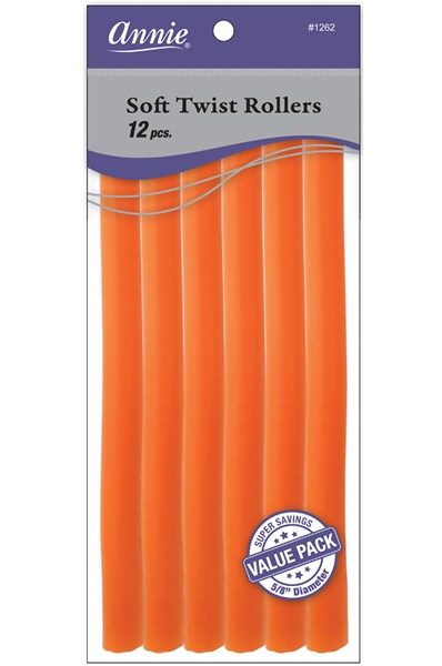 ANNIE Soft Twist Rollers - 10 inch Value Pack / 5/8" Diameter