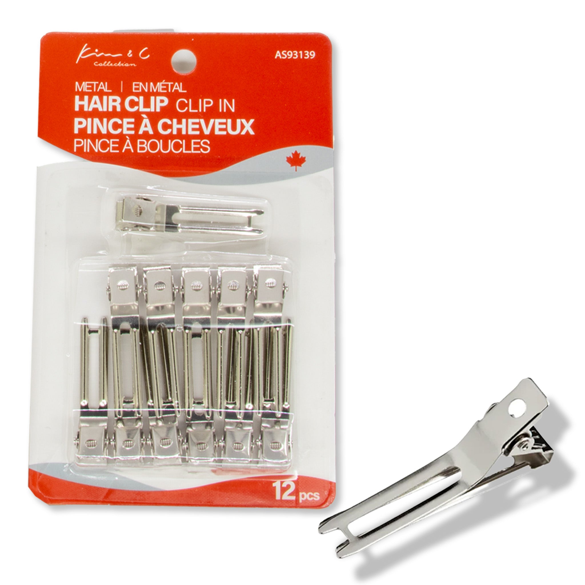 Kim & C Curl clip - Silver