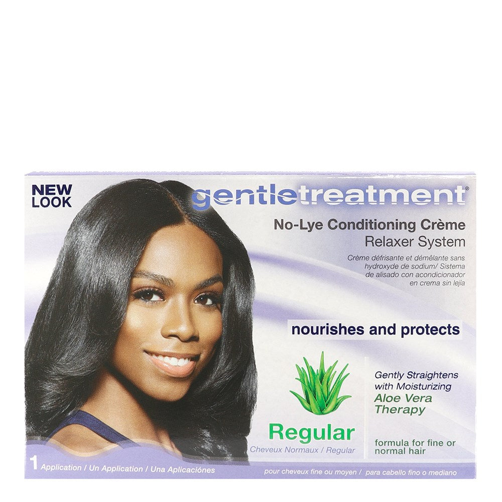 GENTLE TREATMENT No-Lye Conditioning Creme Relaxer Kit - Regular