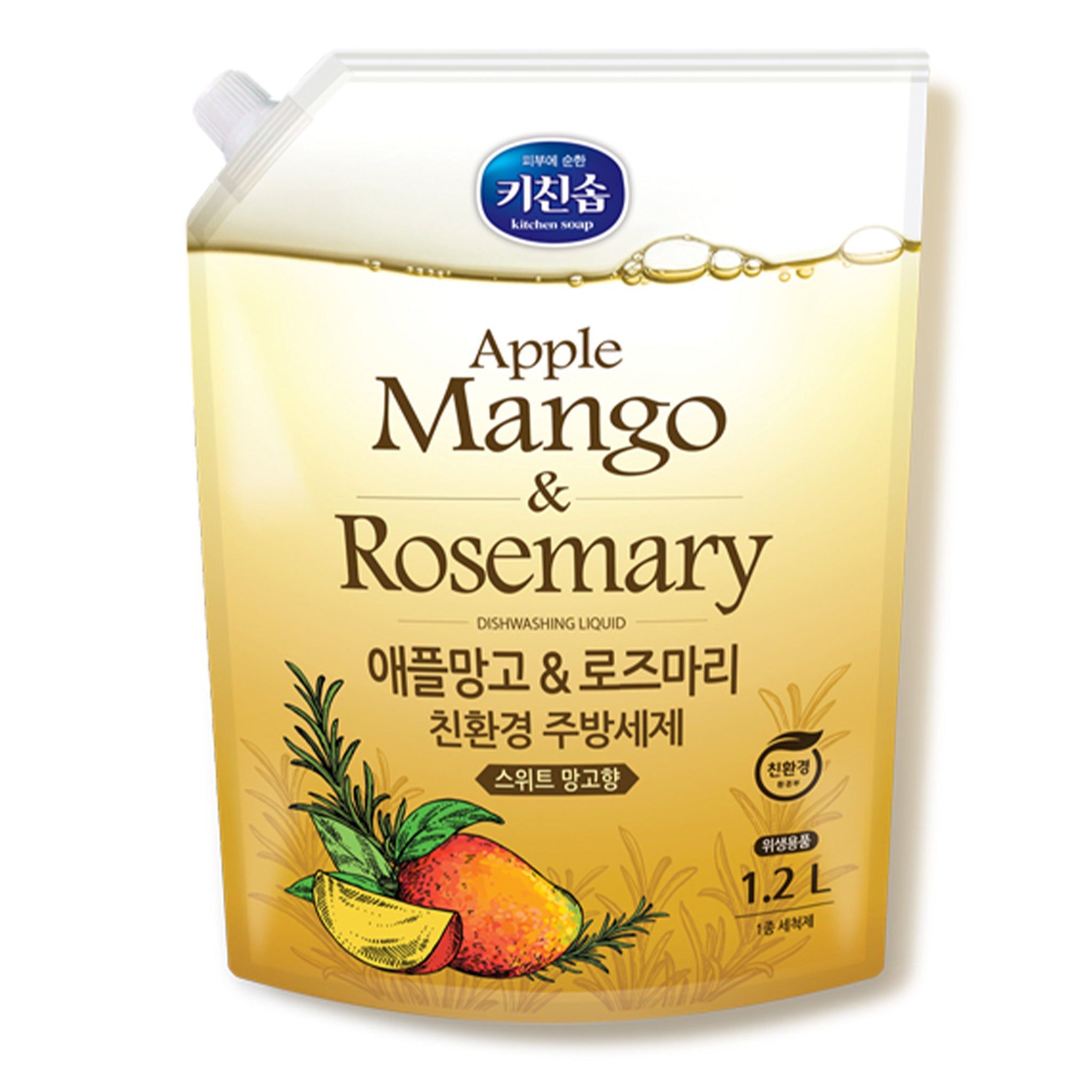 Mukungwha Eco Freindly Dishwashing Liquid Soap(1.2L) - Apple Mango