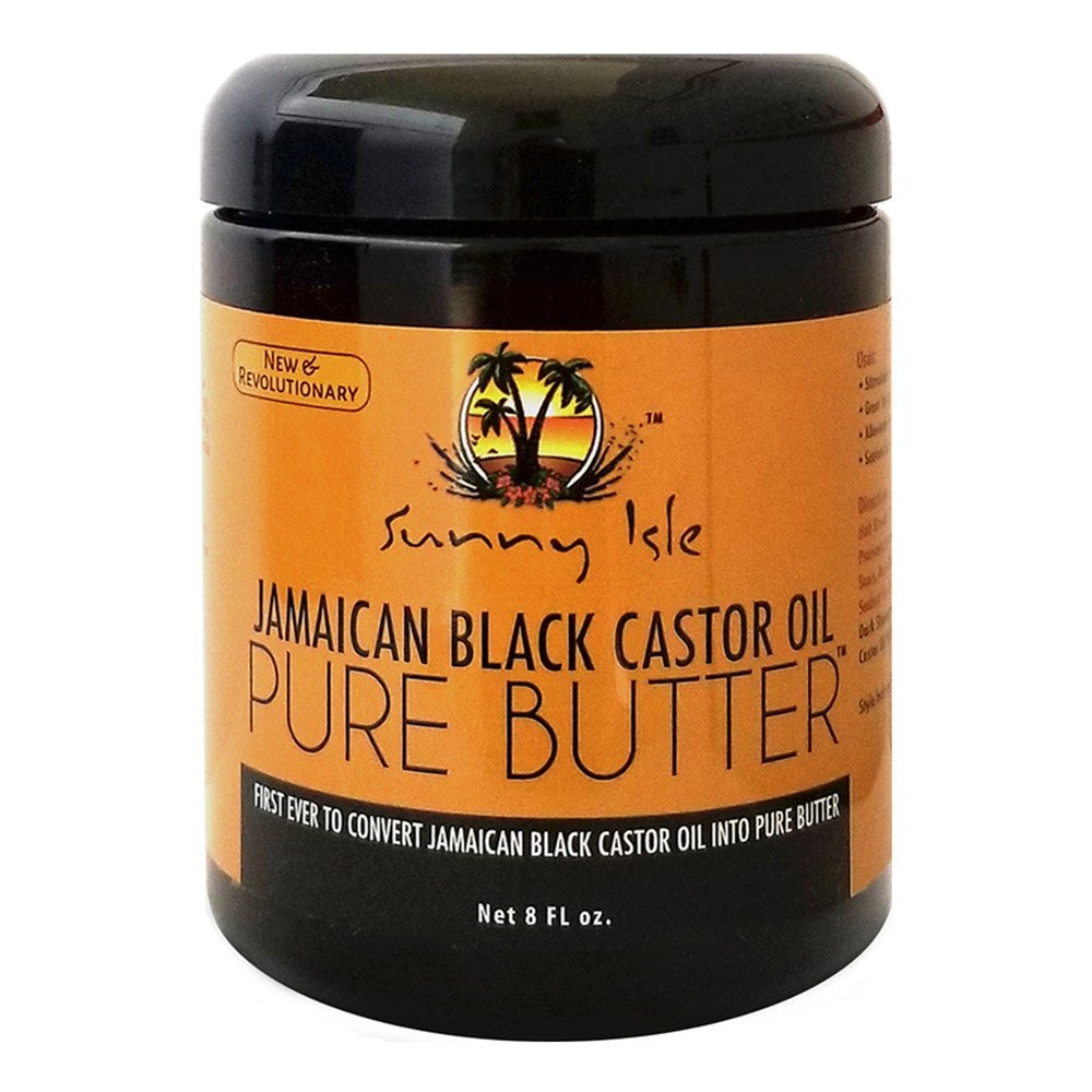 SUNNY ISLE Jamaican Black Castor Oil Pure Butter - 8oz / Original